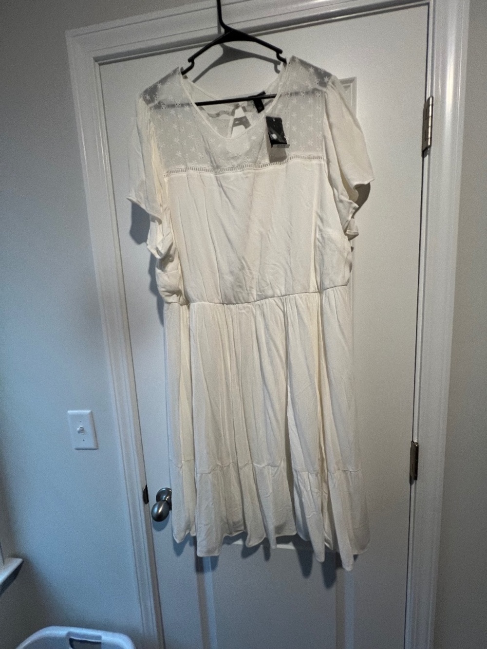 White Dress w/Lace
